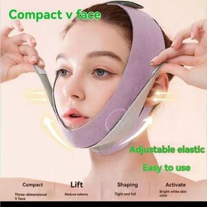 Adjustable Elastic Face Slimming Band